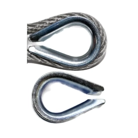 Lanová očnice pozinkovaná DIN 6899B